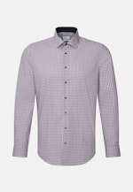 Non-iron Poplin Business Shirt in Shaped with Kent-Collar in Purple |  Seidensticker Onlineshop