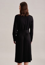 Jersey Midi Kleid in Schwarz |  Seidensticker Onlineshop