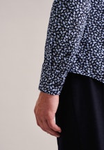 Shaped Business Hemd Paisley in Dunkelblau |  Seidensticker Onlineshop