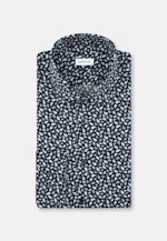 Shaped Business Hemd Paisley in Dunkelblau |  Seidensticker Onlineshop