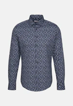 Shaped Business Hemd Paisley in Dunkelblau |  Seidensticker Onlineshop