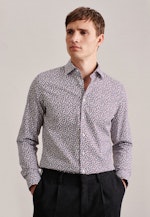 Shaped Business Hemd Paisley in Orange |  Seidensticker Onlineshop