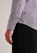 Shaped Business Hemd Paisley in Orange |  Seidensticker Onlineshop