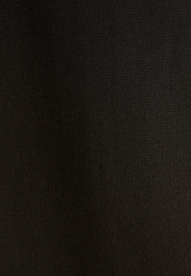 lange Arm Krepp Shirtblouse in Zwart |  Seidensticker Onlineshop