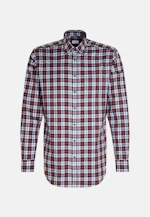 Regular Chemise en flanelle carreaux in Rouge |  Seidensticker Onlineshop