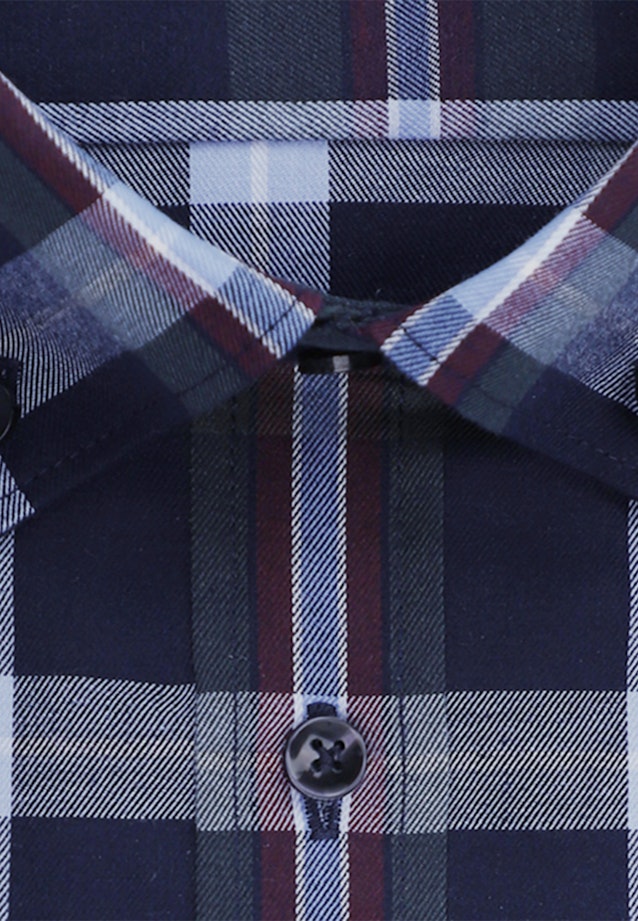 Twill Flanellhemd in X-Slim mit Button-Down-Kragen in Grün |  Seidensticker Onlineshop