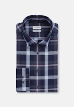 X-Slim Flannel shirt Check in Green |  Seidensticker Onlineshop