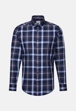X-Slim Flannel shirt Check in Green |  Seidensticker Onlineshop