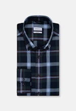 Regular Chemise en flanelle carreaux in Vert |  Seidensticker Onlineshop