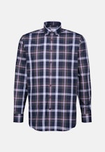 Twill Flanellhemd in Regular mit Button-Down-Kragen in Grün |  Seidensticker Onlineshop