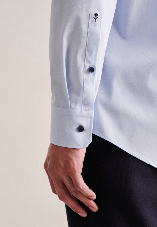 Regular Business shirt Uni in Light Blue |  Seidensticker Onlineshop