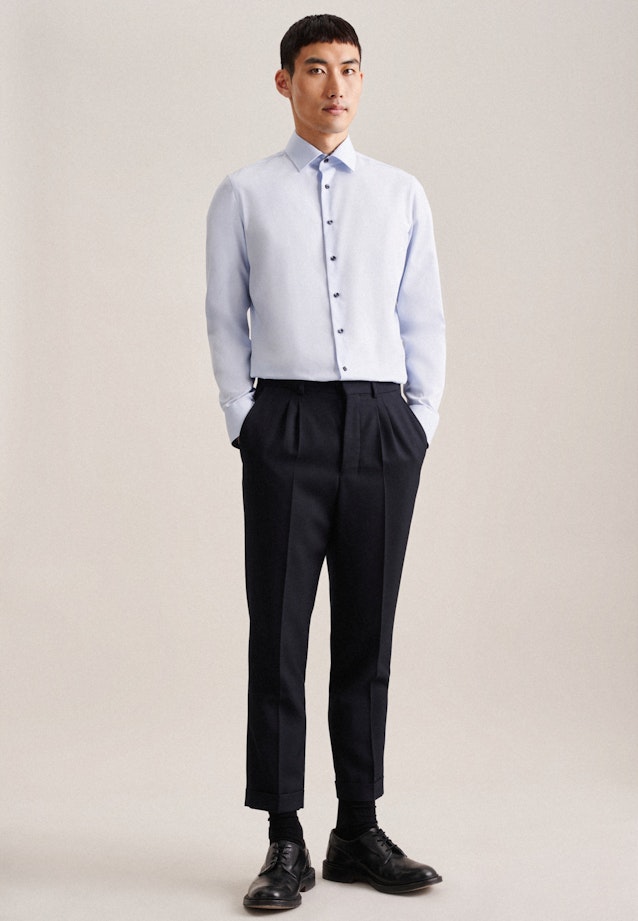 Slim Business Hemd Uni in Hellblau |  Seidensticker Onlineshop