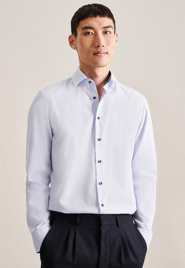 X-Slim Business shirt Uni in Light Blue |  Seidensticker Onlineshop