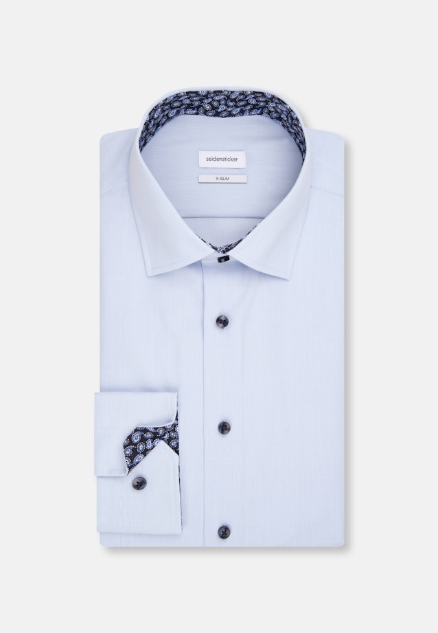 X-Slim Business shirt Uni in Light Blue |  Seidensticker Onlineshop
