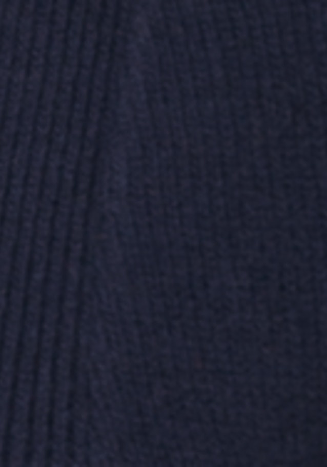 Shawl collar Cardigan in Dark Blue |  Seidensticker Onlineshop