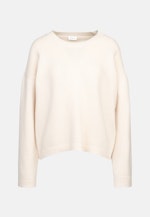 Pullover Encolure Ronde in Ecru |  Seidensticker Onlineshop