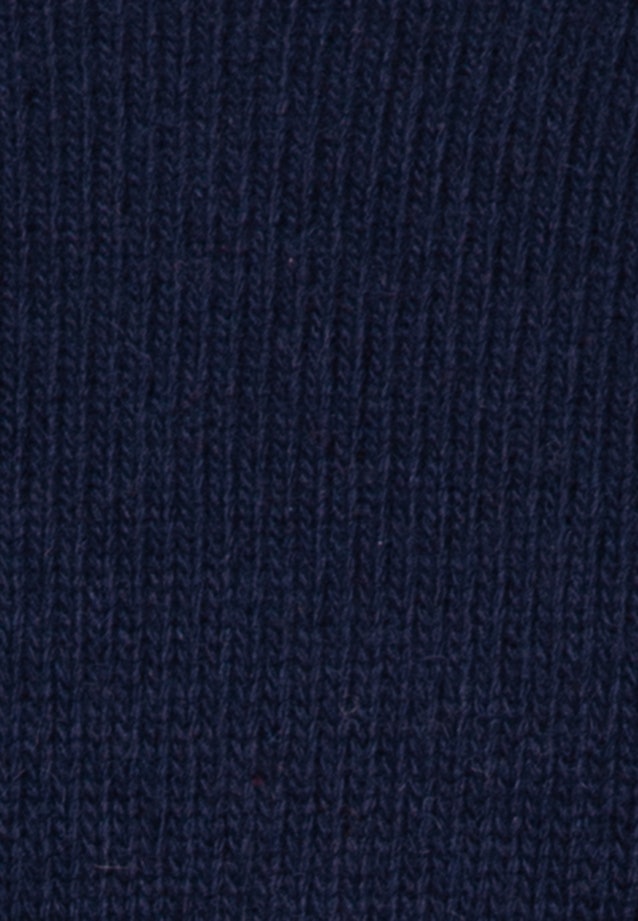Pullover Encolure Ronde in Bleu Foncé |  Seidensticker Onlineshop
