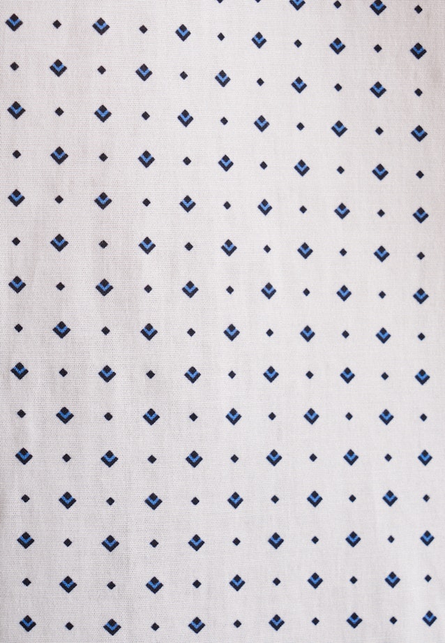 Shirt Blouse Print in White |  Seidensticker Onlineshop