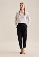 Shirt Blouse Print in White |  Seidensticker Onlineshop