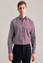 Shaped Business shirt Print in Red |  Seidensticker Onlineshop
