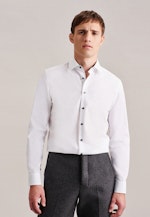 Chemise Business Shaped Col Kent  manches extra-longues in Blanc |  Seidensticker Onlineshop