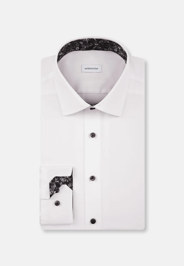 Shaped Chemise d'affaires Uni in Blanc |  Seidensticker Onlineshop