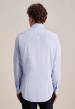 Shaped Business shirt Check in Light Blue |  Seidensticker Onlineshop