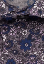 Comfort Business shirt Floral in Grey |  Seidensticker Onlineshop