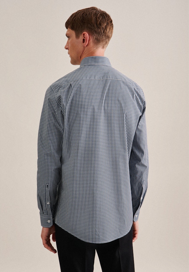 Comfort Business shirt Check in Green |  Seidensticker Onlineshop