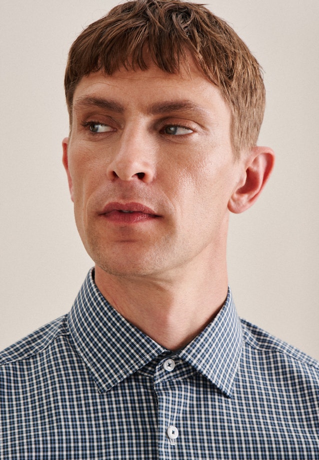 Comfort Business shirt Check in Green |  Seidensticker Onlineshop