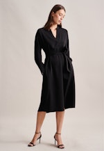 Robe Regular Manche Longue in Noir |  Seidensticker Onlineshop