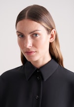 Oversizebluse Uni in Schwarz |  Seidensticker Onlineshop