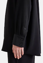 Oversizebluse Uni in Schwarz |  Seidensticker Onlineshop