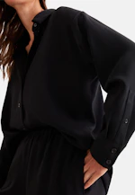 Oversizebluse Uni in Schwarz |  Seidensticker Onlineshop
