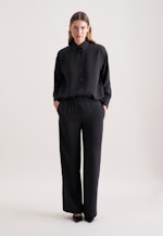 Oversizebluse Uni in Schwarz |  Seidensticker Onlineshop