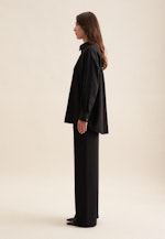 Crepe Long Blouse in Black |  Seidensticker Onlineshop