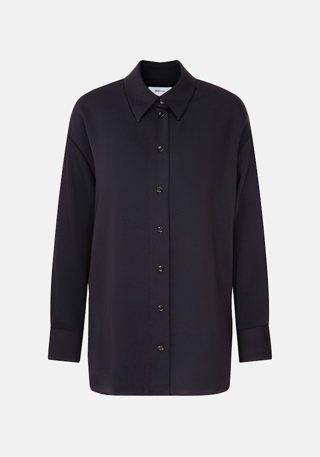 Oversizebluse Uni in Schwarz | Seidensticker Onlineshop