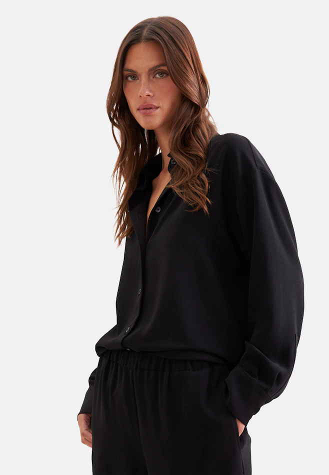 Chemisier oversize dans Noir | Boutique en ligne Seidensticker