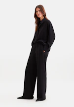 Oversize Hemdbluse in Schwarz |  Seidensticker Onlineshop