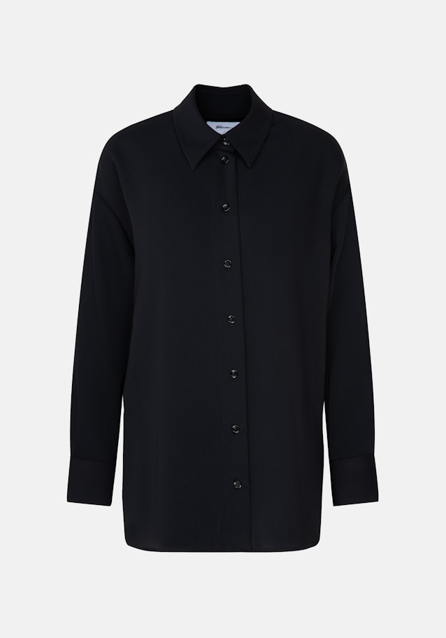 Chemisier oversize Uni in Noir | Seidensticker Onlineshop