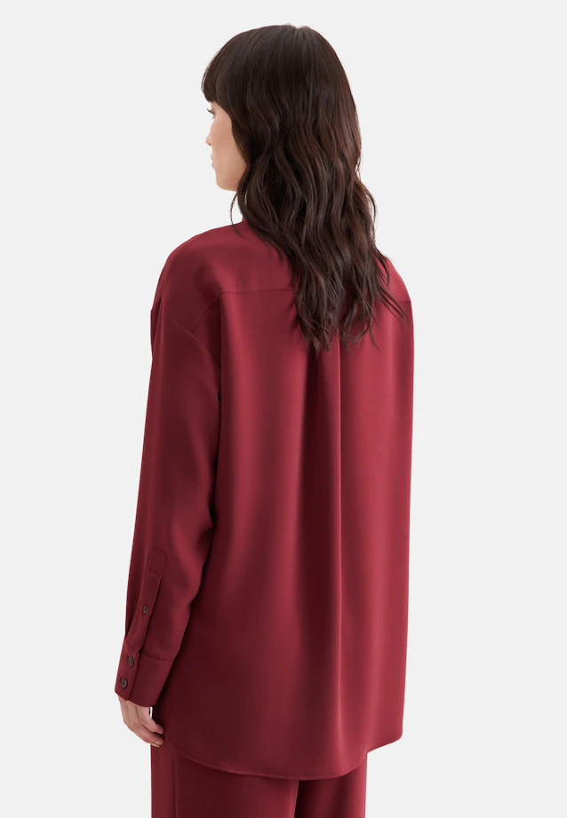 Oversize shirt blouse in Rot |  Seidensticker Onlineshop