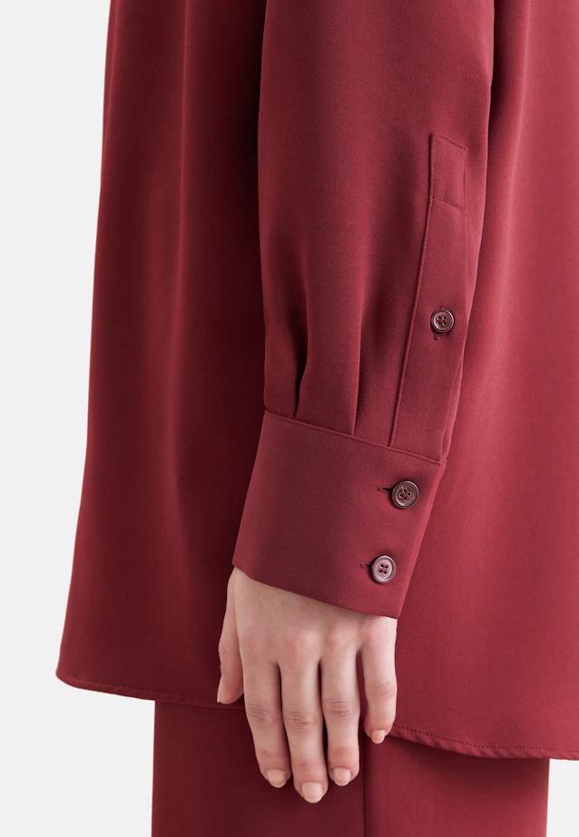 Oversize Hemdbluse in Rot |  Seidensticker Onlineshop