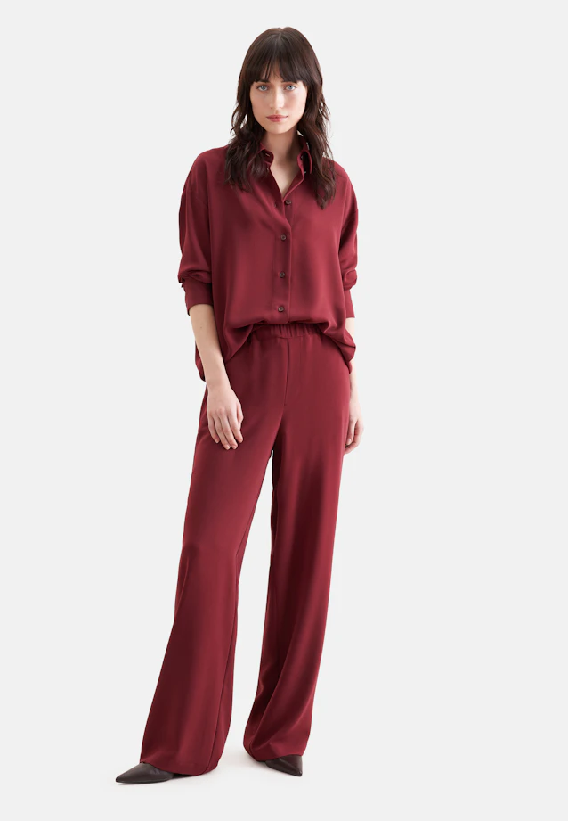 Oversize shirt blouse in Rot |  Seidensticker Onlineshop