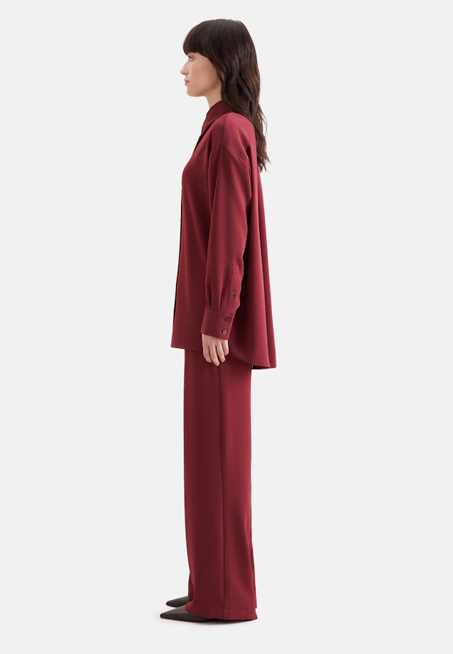 Oversize Hemdbluse in Rot |  Seidensticker Onlineshop