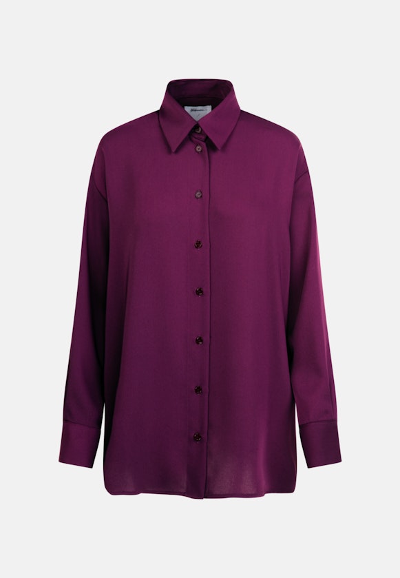 Crepe Long Blouse in Purple |  Seidensticker Onlineshop