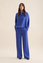Oversize Hemdbluse in Mittelblau |  Seidensticker Onlineshop