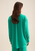 Crepe Long Blouse in Green |  Seidensticker Onlineshop