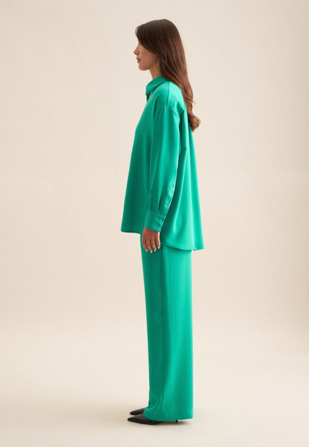 Oversize shirt blouse in Green |  Seidensticker Onlineshop