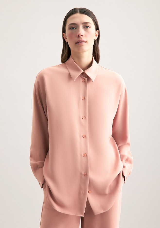 Oversize Hemdbluse in Rosa/Pink | Seidensticker Onlineshop