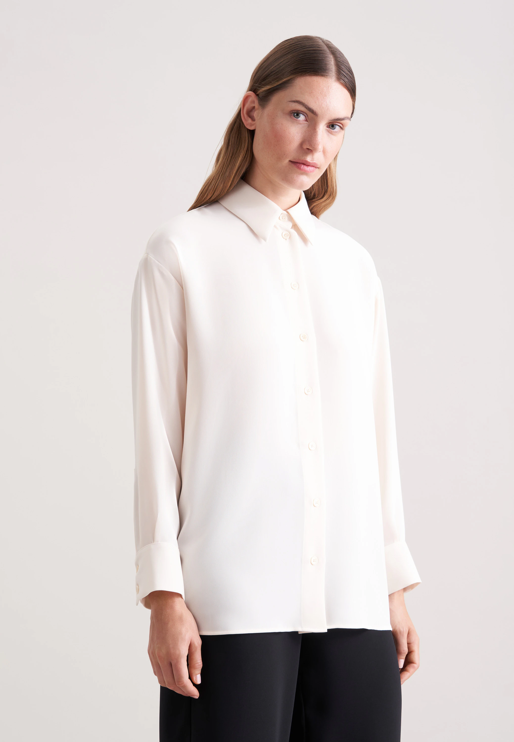 Seidensticker Oversizebluse Uni, NOS-Artikelfarben, Größe 44 aus Damen/Blusen